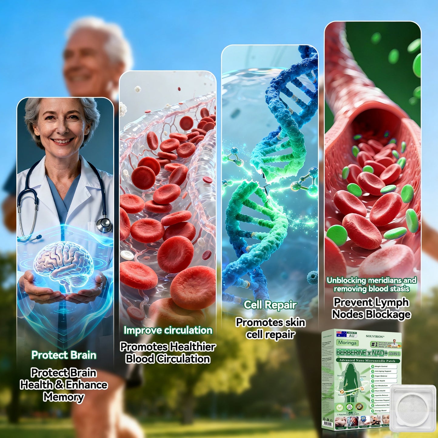 𝐀𝐔 𝐃𝐨𝐜𝐭𝐨𝐫 𝐑𝐞𝐜𝐨𝐦𝐦𝐞𝐧𝐝𝐞𝐝⬆️|  𝐒𝐋𝐎𝐕𝑰𝑹𝑶𝑵® 𝐔𝐩𝐠𝐫𝐚𝐝𝐞𝐝 𝐋𝐚𝐫𝐠𝐞-𝐂𝐨𝐯𝐞𝐫𝐚𝐠𝐞 𝟏𝟎-𝐢𝐧-𝟏 𝐀𝐝𝐯𝐚𝐧𝐜𝐞𝐝 𝐍𝐚𝐧𝐨 𝐌𝐢𝐜𝐫𝐨𝐧𝐞𝐞𝐝𝐥𝐞 𝐏𝐚𝐭𝐜𝐡 (𝐉𝐮𝐬𝐭 𝐨𝐧𝐜𝐞 𝐚 𝐝𝐚𝐲, 𝐯𝐢𝐬𝐢𝐛𝐥𝐞 𝐜𝐡𝐚𝐧𝐠𝐞𝐬 𝐢𝐧 𝟕 𝐝𝐚𝐲𝐬)
