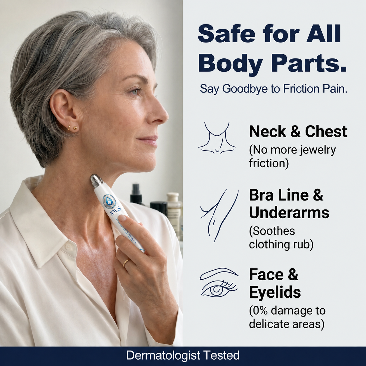 JOUS® 𝟕-𝐃𝒂𝘆 𝐒𝗸𝐢𝐧 𝐓𝒂𝗴 & 𝐒𝐩𝙤𝐭 𝐄𝐫𝒂𝐬𝙚𝐫 Rollerball Pen