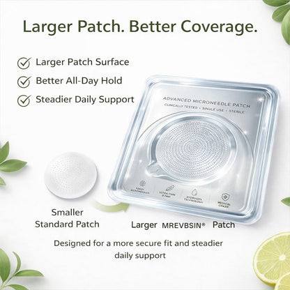 𝐀𝐔 𝐃𝐨𝐜𝐭𝐨𝐫 𝐑𝐞𝐜𝐨𝐦𝐦𝐞𝐧𝐝𝐞𝐝🥏|  𝐌𝐑𝐄𝐕𝐁𝑺𝑰𝑵® 𝐔𝐩𝐠𝐫𝐚𝐝𝐞𝐝 𝐋𝐚𝐫𝐠𝐞-𝐂𝐨𝐯𝐞𝐫𝐚𝐠𝐞 𝟏𝟎-𝐢𝐧-𝟏 𝐀𝐝𝐯𝐚𝐧𝐜𝐞𝐝 𝐍𝐚𝐧𝐨 𝐌𝐢𝐜𝐫𝐨𝐧𝐞𝐞𝐝𝐥𝐞 𝐏𝐚𝐭𝐜𝐡 (𝐉𝐮𝐬𝐭 𝐨𝐧𝐜𝐞 𝐚 𝐝𝐚𝐲, 𝐯𝐢𝐬𝐢𝐛𝐥𝐞 𝐜𝐡𝐚𝐧𝐠𝐞𝐬 𝐢𝐧 𝟕 𝐝𝐚𝐲𝐬)